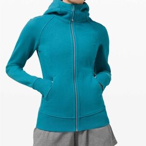 Lululemon Scuba Hoodie *Light Cotton Fleece
Heathered Hawaiian Blue 12
